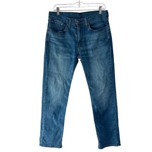 Levi's 514 Straight Fit Mens Jeans Medium‎ Wash Blue Size 32x30